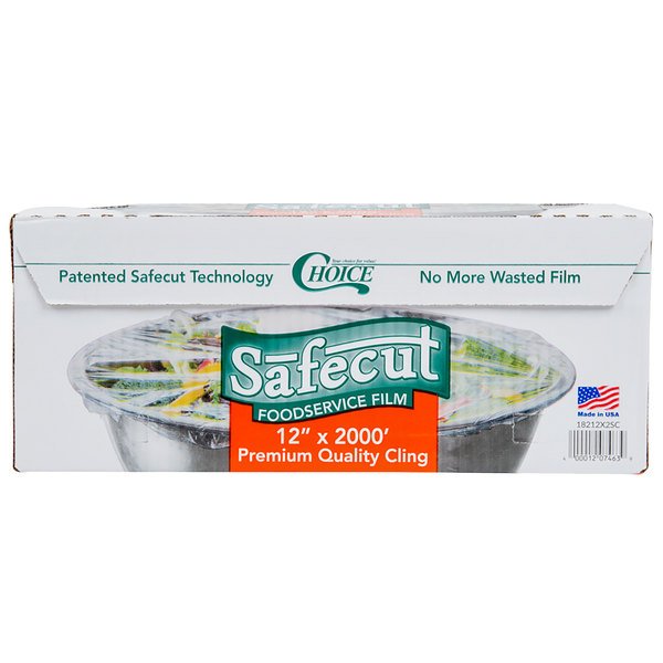 Safecut Foodservice Film with Slide Cutter